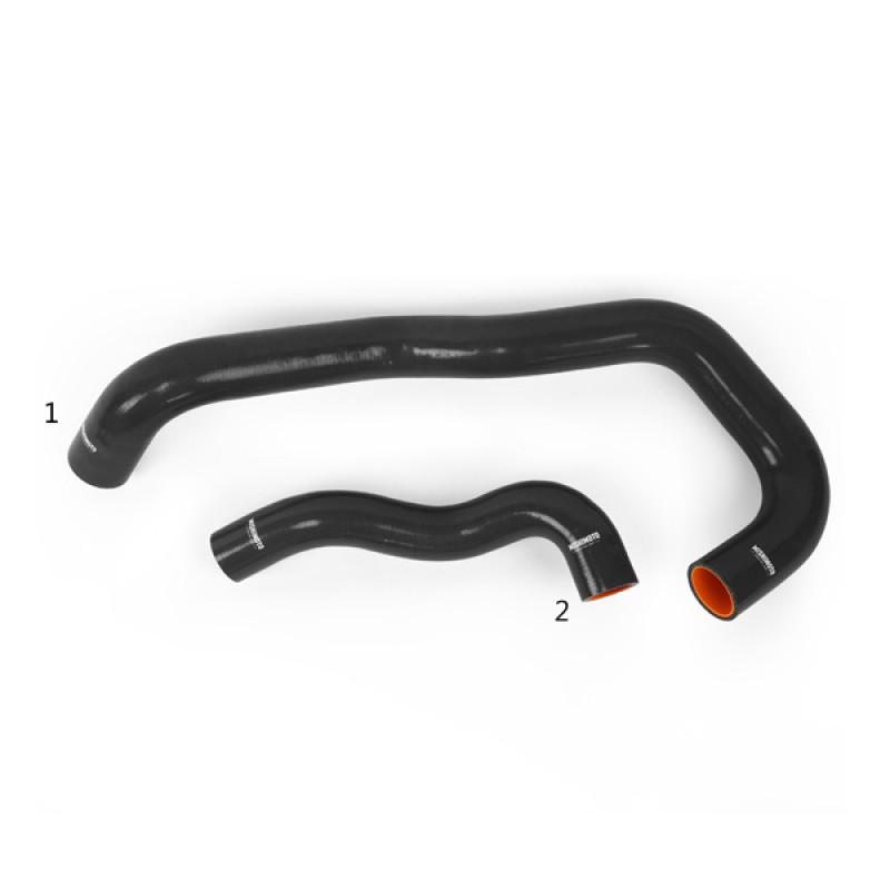 Mishimoto 05-07 Ford 6.0L Powerstroke Coolant Hose Kit (Twin I-Beam Chassis) (Black) - MMHOSE-F2D-05TBK