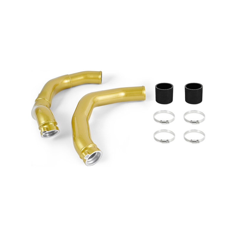 Mishimoto 2015-2020 BMW F80 M3/M4 Intercooler Pipe Kit Austin Yellow Metallic - MMICP-F80-15CAY
