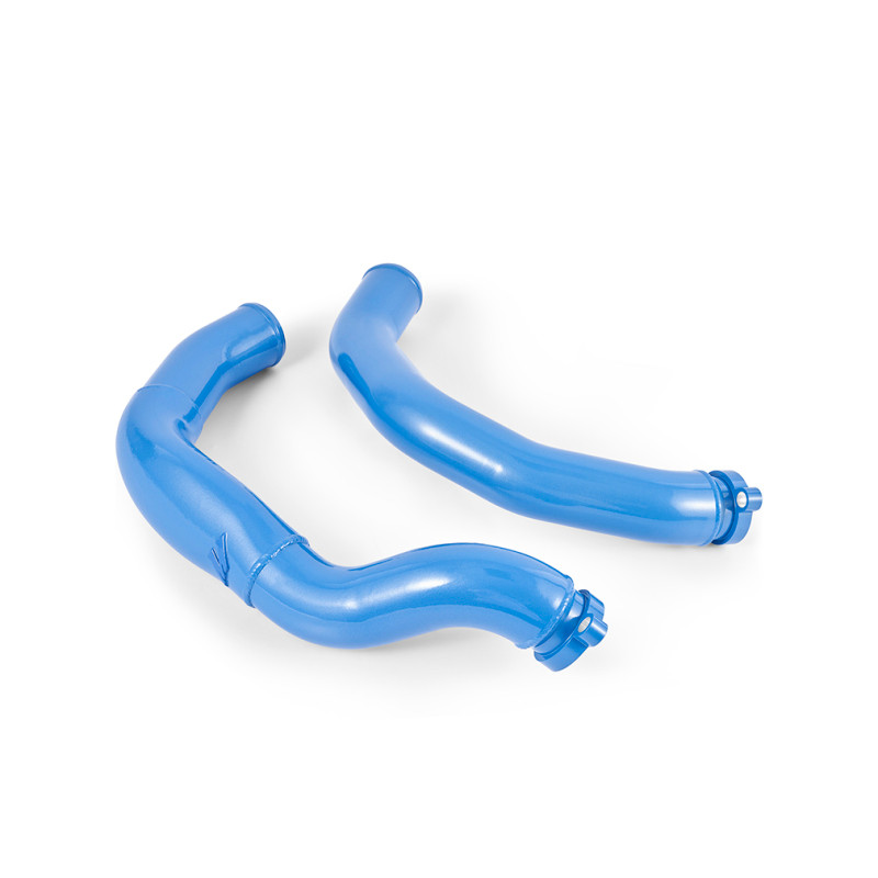 Mishimoto 2015-2020 BMW F80 M3/M4 Intercooler Pipe Kit Yas Marina Blue Metallic - MMICP-F80-15CYMB