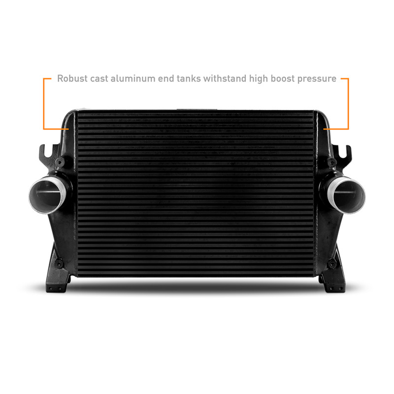 Mishimoto 2019+ Ram 6.7L Cummins Intercooler Kit BK Cooler P Pipes - MMINT-RAM-19KBKP