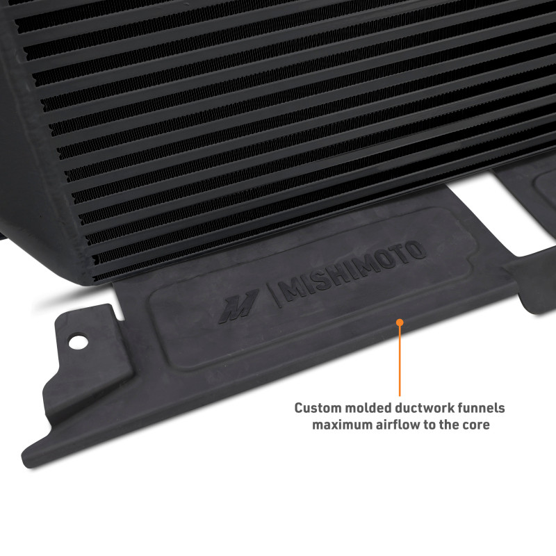 Mishimoto 2024+ Toyota Tacoma Performance Intercooler - Black - MMINT-TAC-24BK User 1