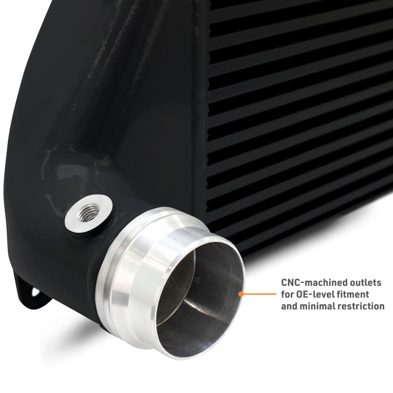 Mishimoto 2024+ Toyota Tacoma Performance Intercooler - Black - MMINT-TAC-24BK User 1