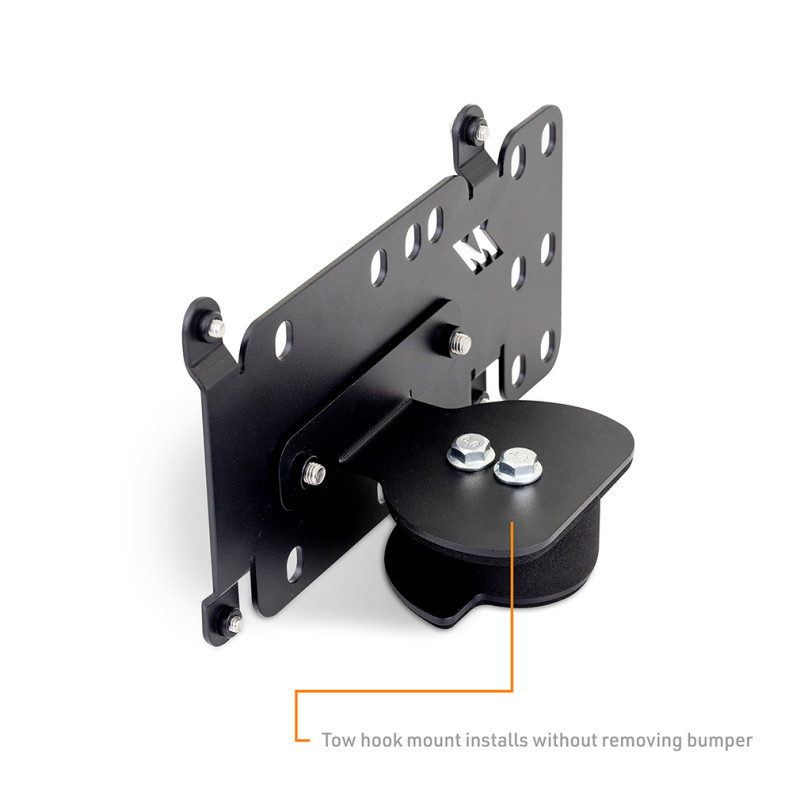 Mishimoto 2011+ Ford F-250/F-350 License Plate Relocation Bracket - MMLP-F2D-11