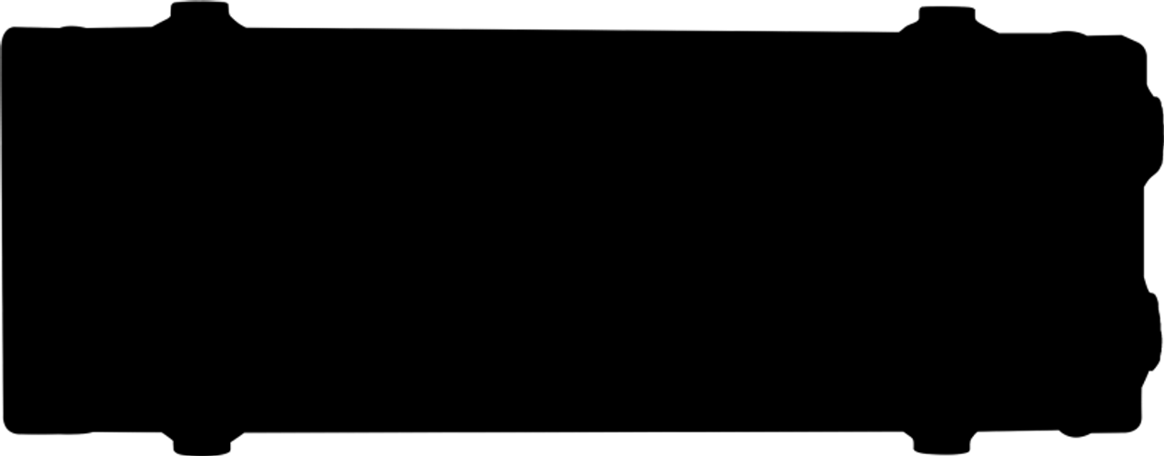 Mishimoto Universal Medium Bar and Plate Dual Pass Black Oil Cooler - MMOC-DP-MBK Mishimoto Universal Medium Bar and Plate Dual Pass Black Oil Cooler - MMOC-DP-MBK
