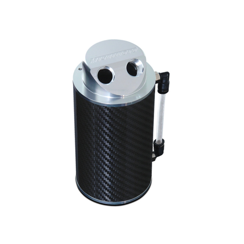 Mishimoto Carbon Fiber Oil Catch Can 10mm Fittings - MMOCC-CF