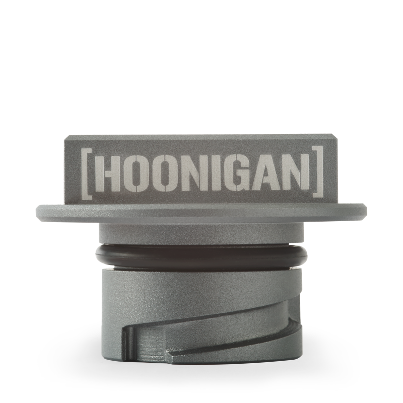 Mishimoto 05-16 Ford Mustang Hoonigan Oil Filler Cap - Silver - MMOFC-MUS2-HOONSL