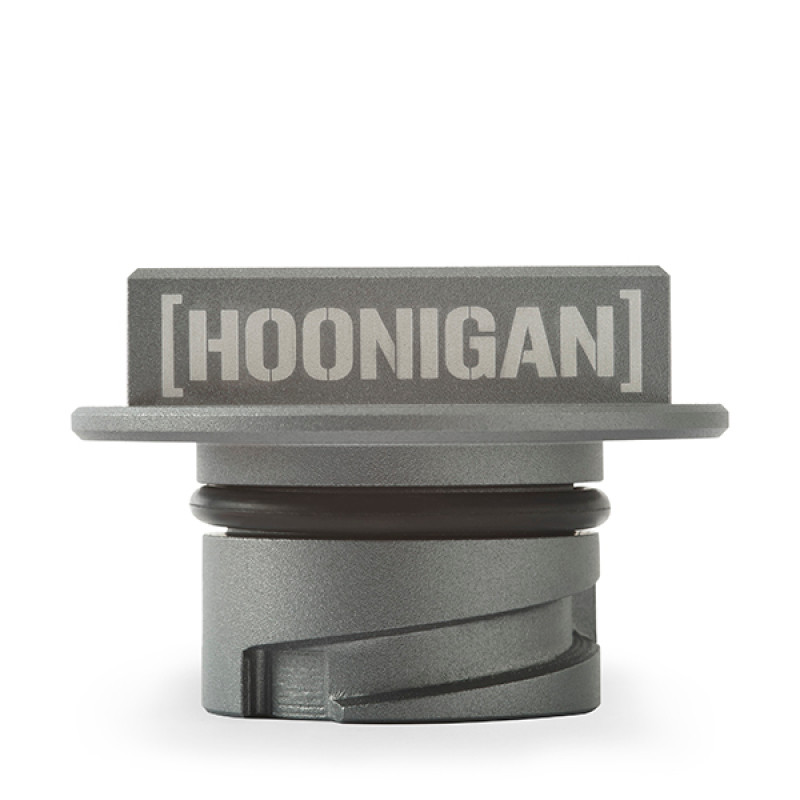 Mishimoto 05-16 Ford Mustang Hoonigan Oil Filler Cap - Silver - MMOFC-MUS2-HOONSL