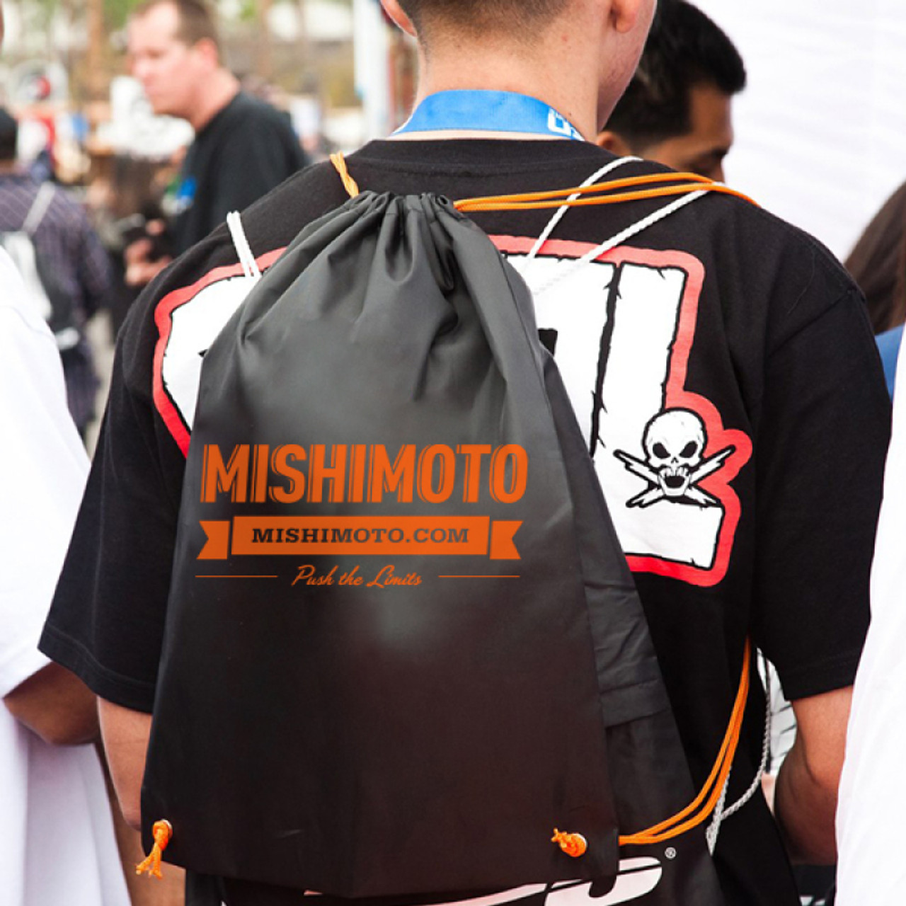 Mishimoto Drawstring Bag - MMPRO-BAG-MMOJBK