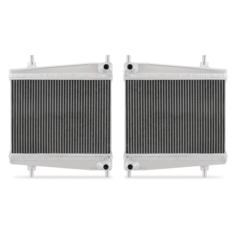 Mishimoto 2020+ Toyota Supra Aluminum Auxiliary Radiators - MMRAD-SUP-20A