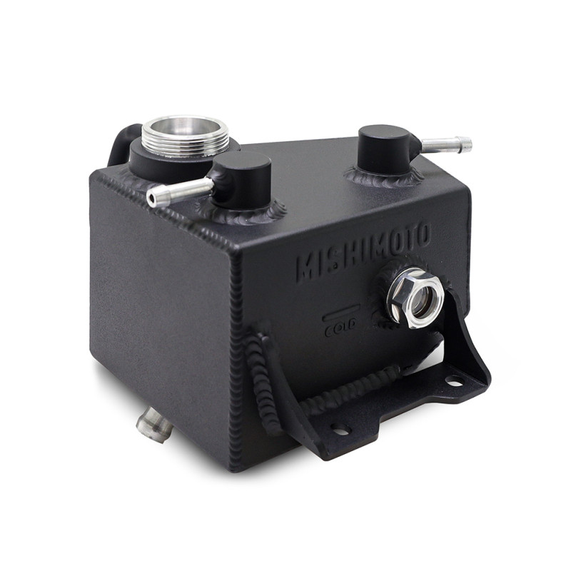 Mishimoto 2024+ Ford Mustang V8/2.3L EcoBoost Expansion Tank - Black - MMRT-MUS-24MWBK