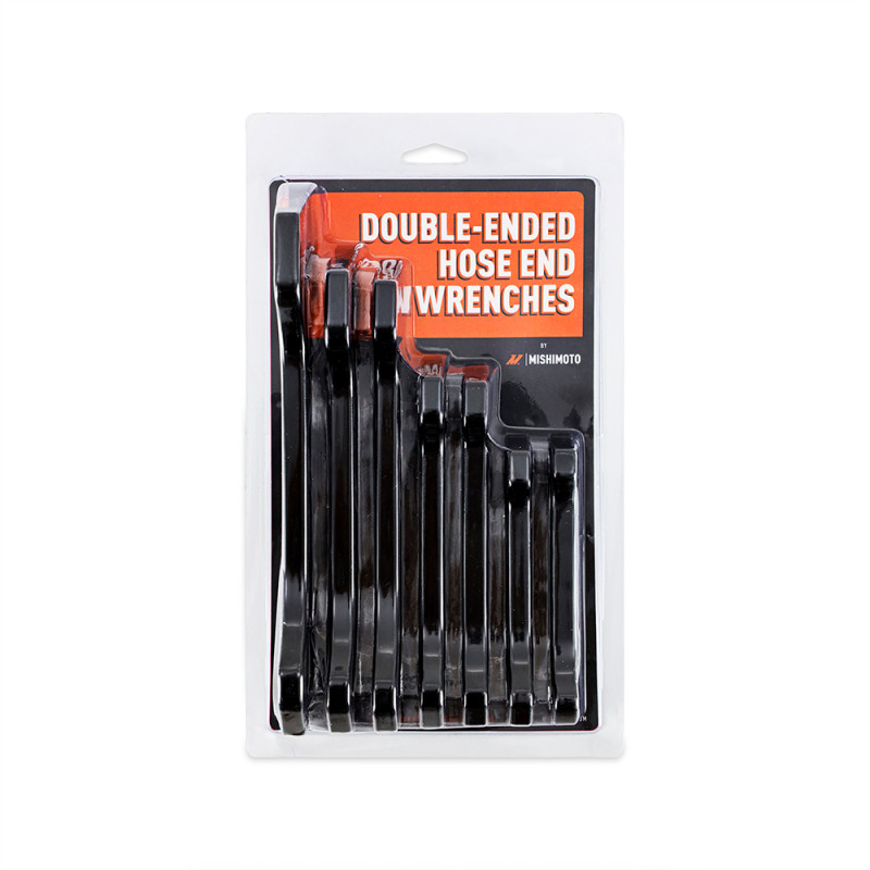 Mishimoto Wrench Set 7pc. -AN3 to -AN20 (Black Anodized) - MMTL-ANSET-7D