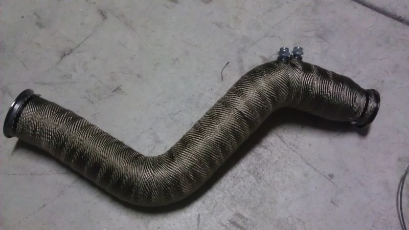 Mishimoto 2 inch x 35 feet Heat Wrap with Stainless Locking Tie Set - MMTW-235