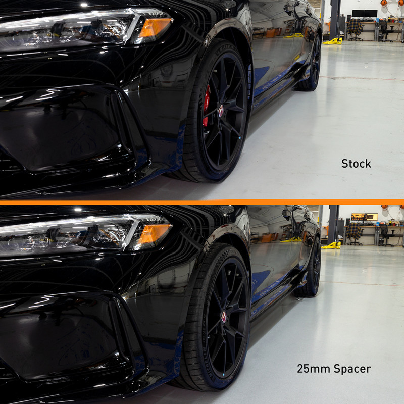 Mishimoto Wheel Spacers - 5x120 - 64.1 CB - M14 x1.5 - 50mm - BK - MMWS-013-500BK