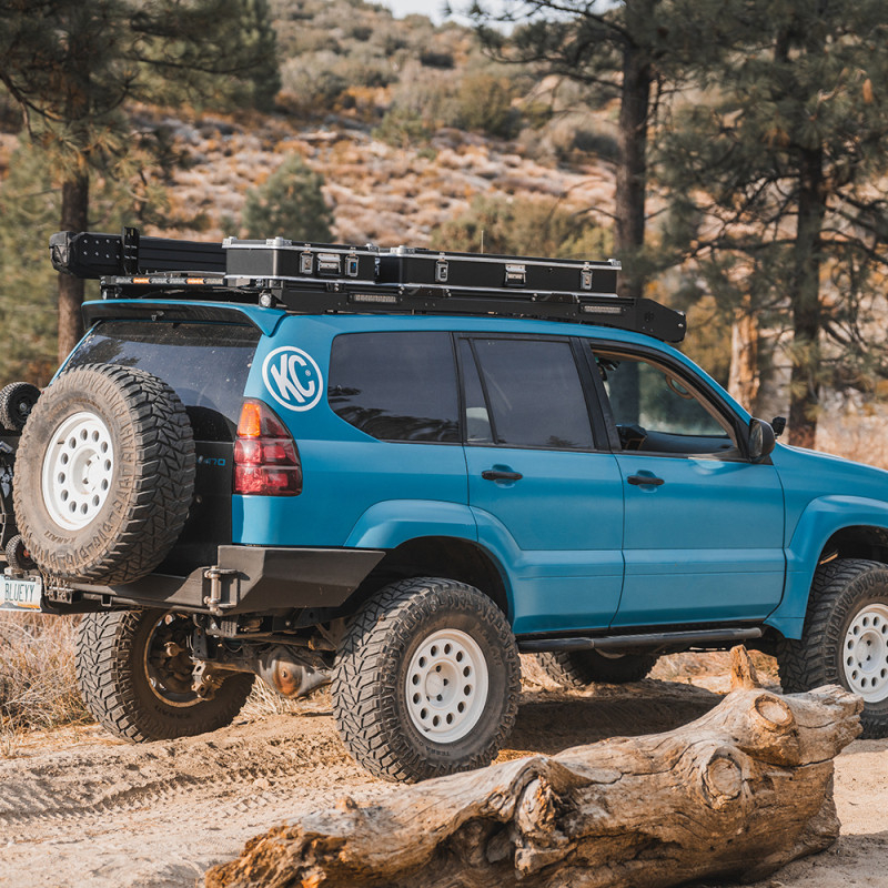 KC HiLiTES Platform One Profile 10in. SideCast Flush Mount Lights (Does Not Include Rack) - 98150 User 1