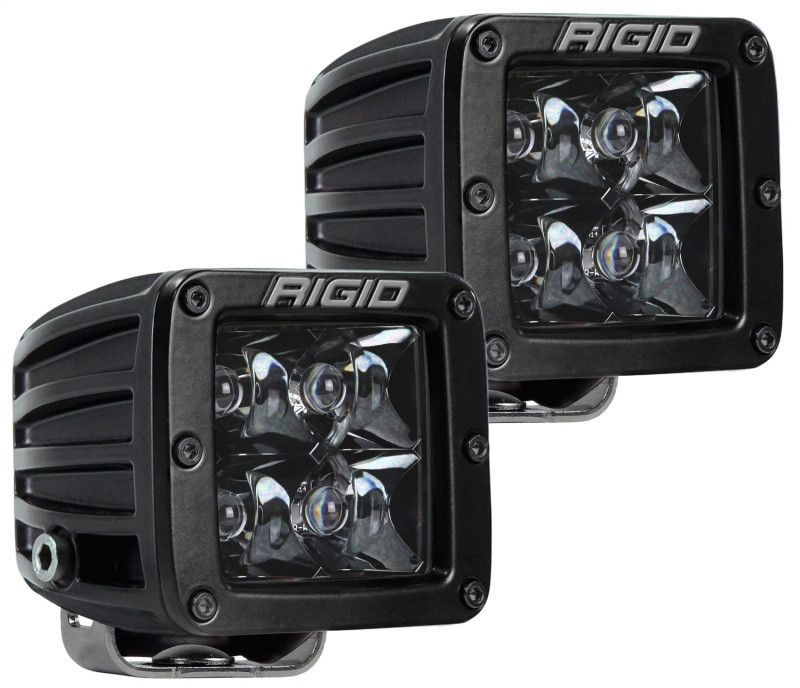Rigid Industries D-Series Midnight Edition - Spot - Set of 2 - 202213BLK