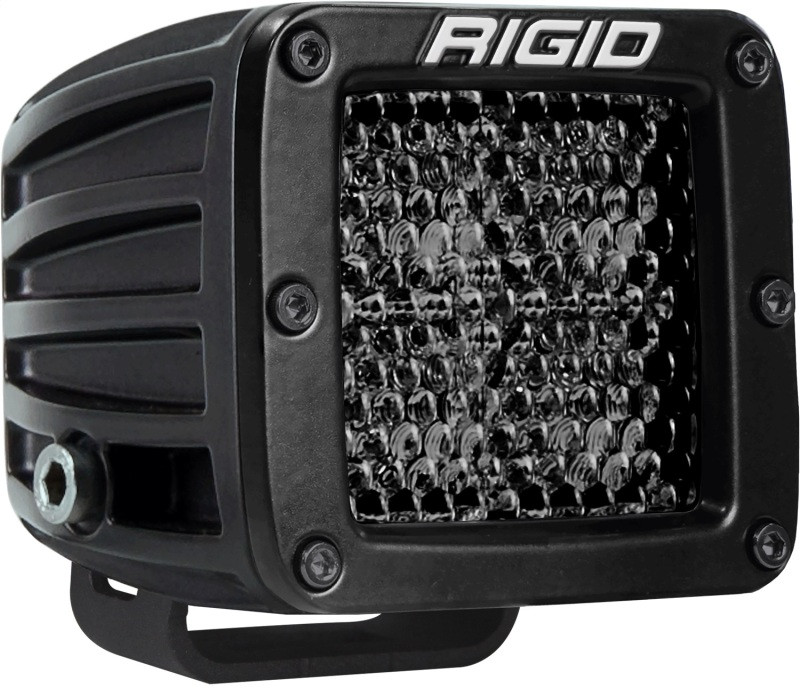 Rigid Industries D Series PRO Midnight Edition - Spot - Diffused - Pair - 202513BLK