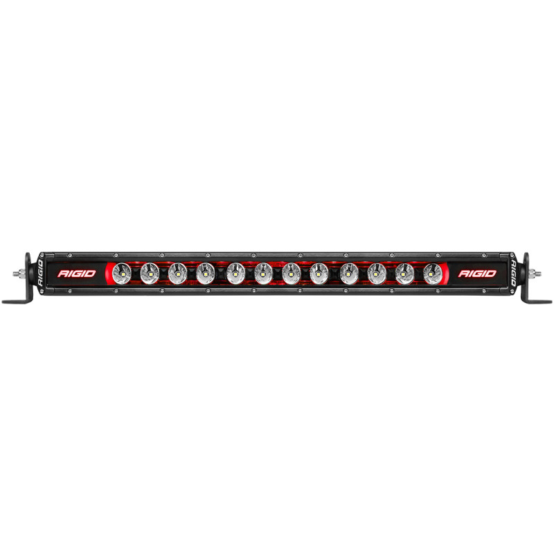 Rigid Industries 10in Radiance Plus SR-Series Single Row LED Light Bar with 8 Backlight Options - 210603