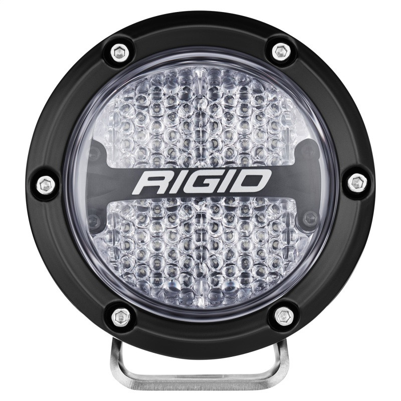 Rigid Industries 360-Series 4in LED Off-Road Diffused Beam - RGBW Backlight (Pair) - 36400