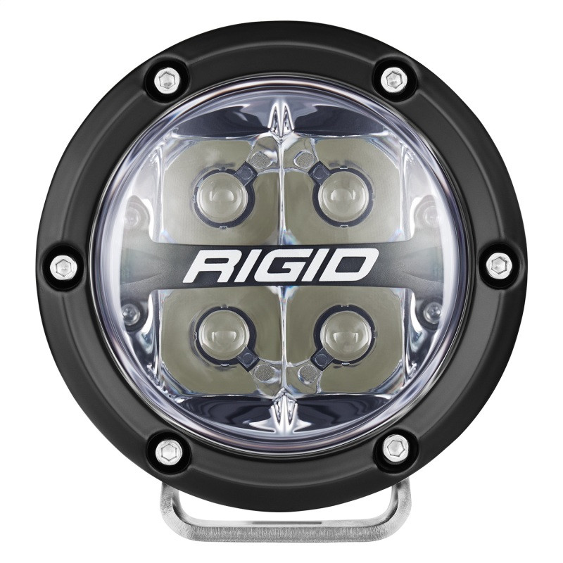 Rigid Industries 360-Series 4in LED Off-Road Spot Beam - RGBW (Pair) - 36402
