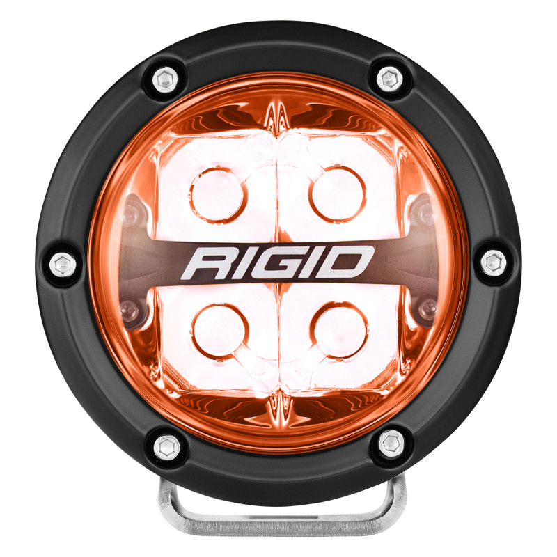 Rigid Industries 360-Series 4in LED Off-Road Spot Beam - RGBW (Pair) - 36402