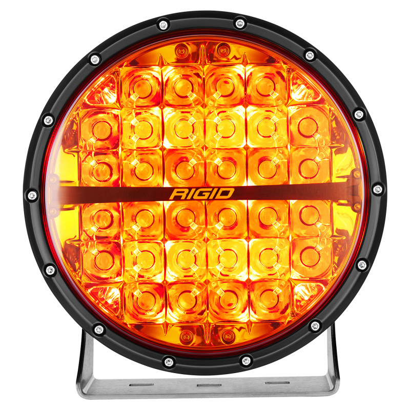 Rigid Industries 360-Series 9in LED Off-Road Spot Beam - Amber - 36522