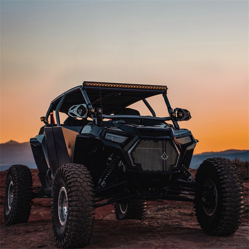 Rigid Industries Revolve 40in Bar w/Amber Trim Ring - 441613
