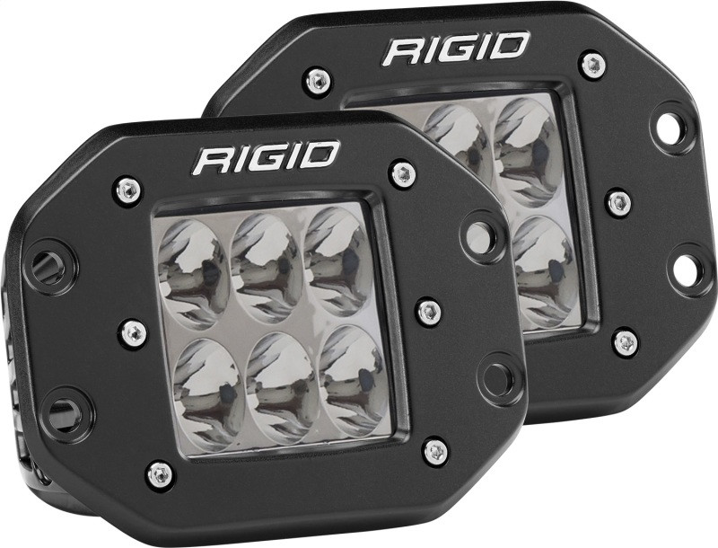 Rigid Industries D2 - Flush Mount - Driving Pair - 512313