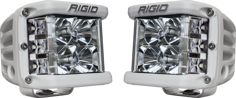 Rigid Industries D-SS - Flood - Set of 2 - White Housing - 862113