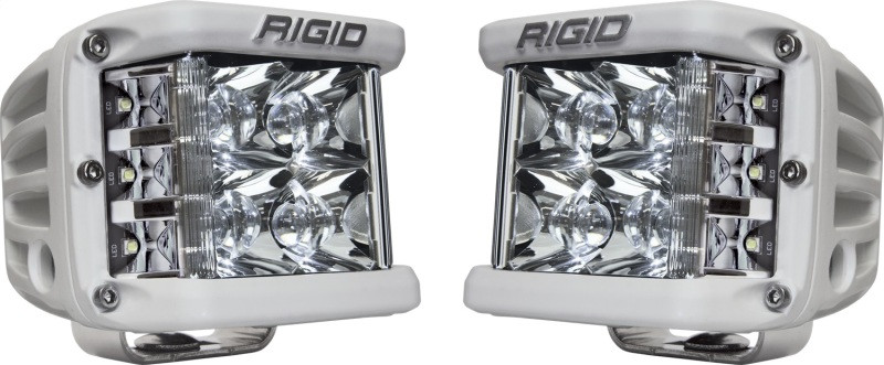 Rigid Industries D-SS - Spot - Set of 2 - White Housing - 862213