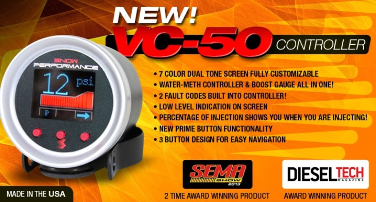 Snow Performance Chevy/GMC Stg 2 Boost Cooler Water Injection Kit (SS Braided Line 4AN Fittings) - SNO-430-BRD