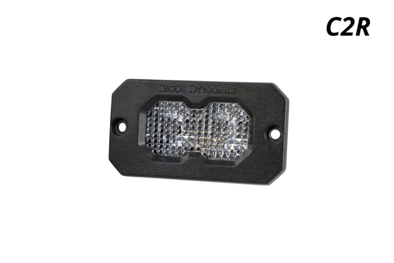 Diode Dynamics C2R White Flood Flush Mount LED Pod (Single) - DD8573S Photo - Primary