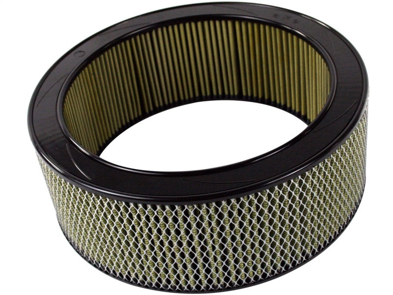 aFe MagnumFLOW Air Filters Round Racing PG7 A/F RR PG7 14OD x 11ID x 5H IN with E/M - 18-11478