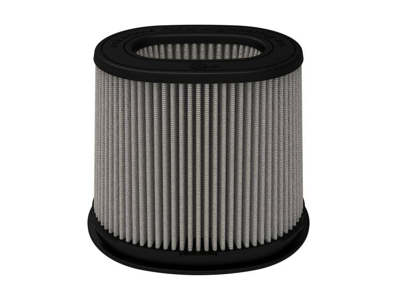 aFe MagnumFLOW Pro DRY S Air Filter (6 x 4)in F x (8-1/2 x 6-1/2)in B x (7-1/4 x 5)in T x 7-1/4in H - 20-91205D