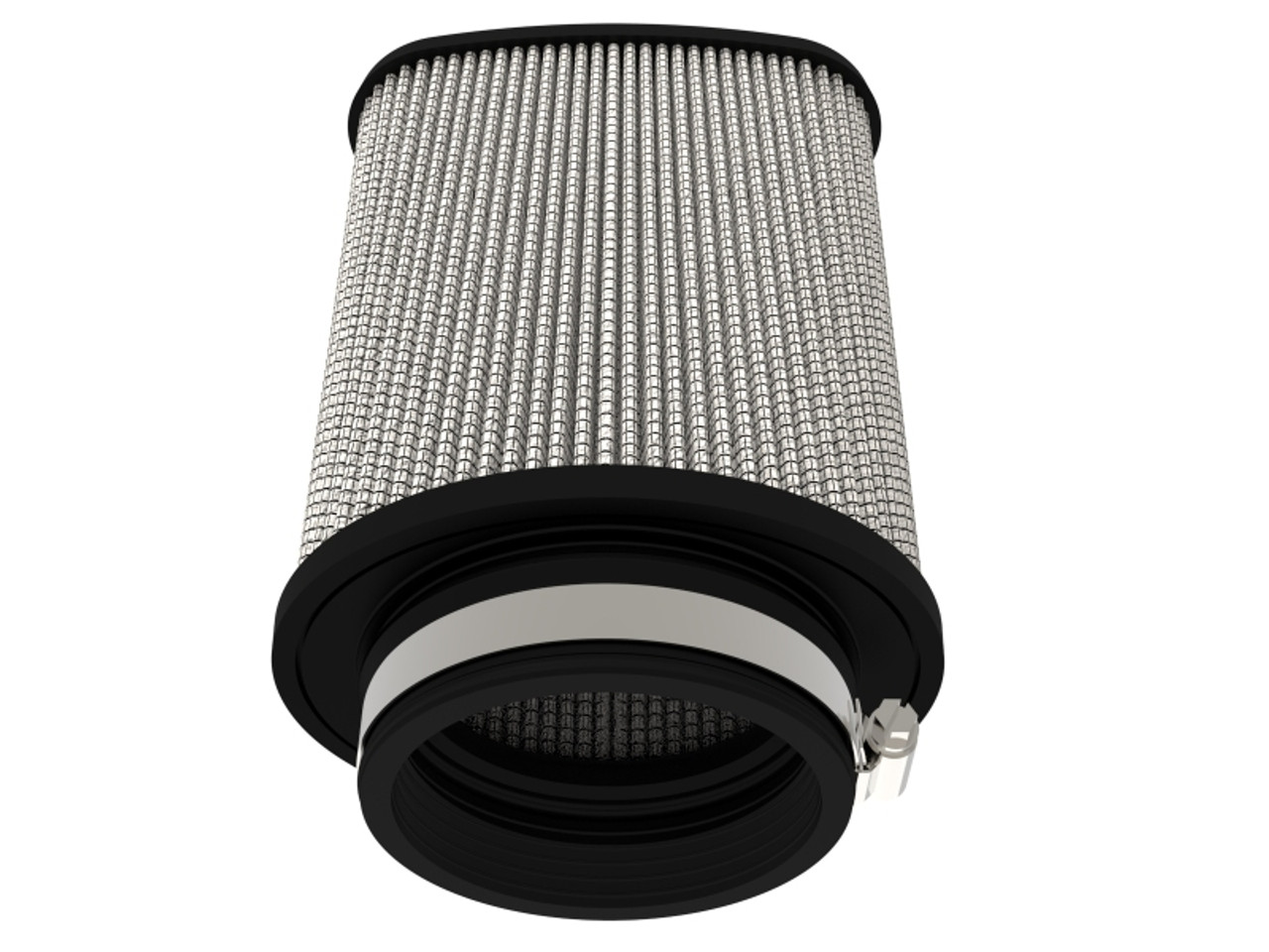 aFe Magnum FLOW Pro DRY S Universal Air Filter 3.5in Flange 5.75x5in Base 6x2.75in Top 6.5in Height - 21-90096