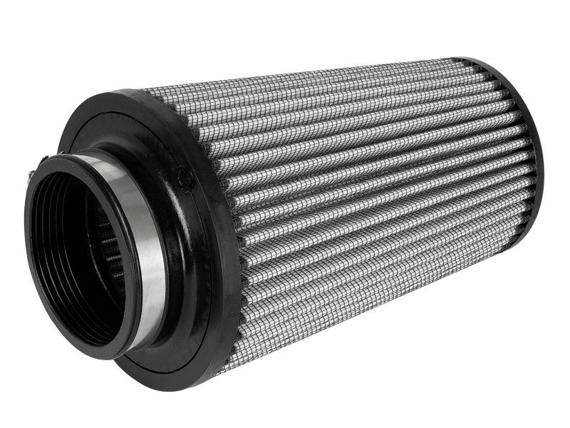 aFe MagnumFLOW Pro DRY S Universal Air Filter 3.5in F / 6in B / 4.5in T (Inv) / 9in H - 21-91005