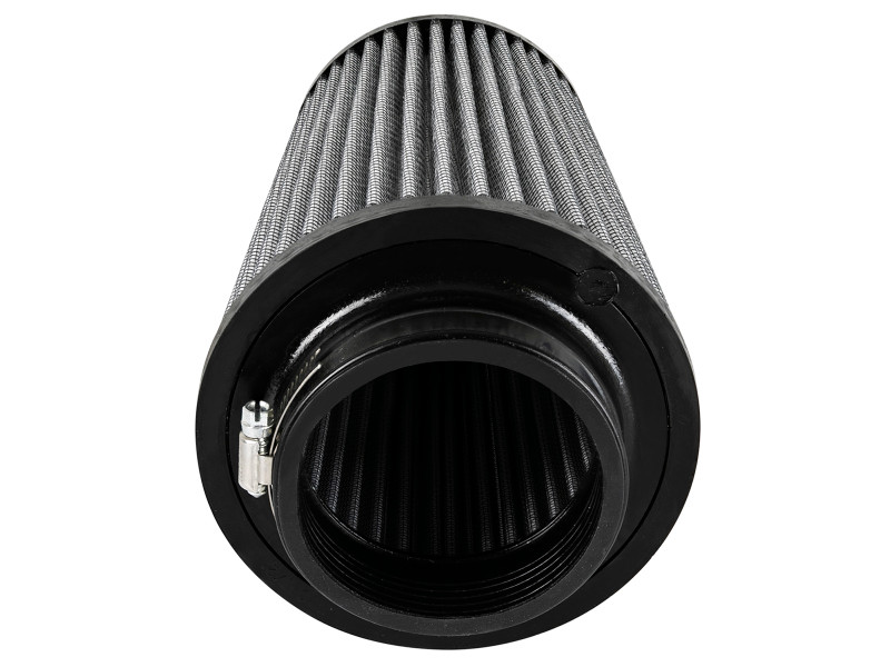 aFe MagnumFLOW Pro DRY S Universal Air Filter 3.5in F / 6in B / 4.5in T (Inv) / 9in H - 21-91005