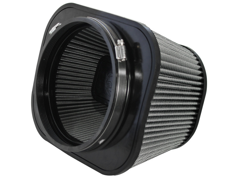 aFe MagnumFLOW Pro DRY S Universal Air Filter 7.13in F x (8.70x 10.60)in B x (6.50x8.60)in T x 5in H - 21-91067