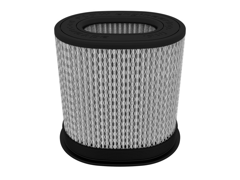 aFe Magnum FLOW Air Filter Pro DRY S (6.5x4.75)in F x (9x7)in B x (9x7) T (Inverted) x 9in H - 21-91109