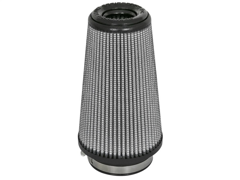 aFe MagnumFLOW Air Filters PDS Clamp On A/F 3-1/2F x 5B x 3-1/2T (Inv) x 8H - 21-91117