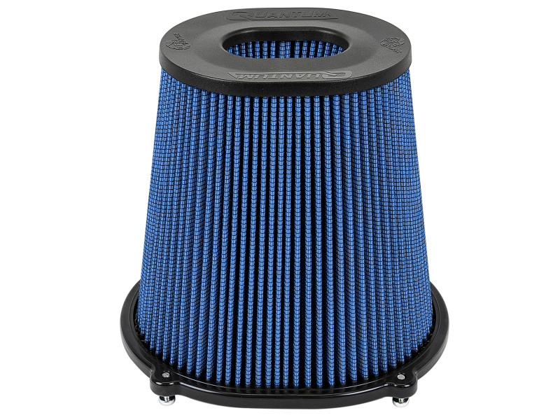 aFe Quantum Pro-5 R Air Filter Inverted Top - 5in Flange x 9in Height - Oiled P5R - 23-91129