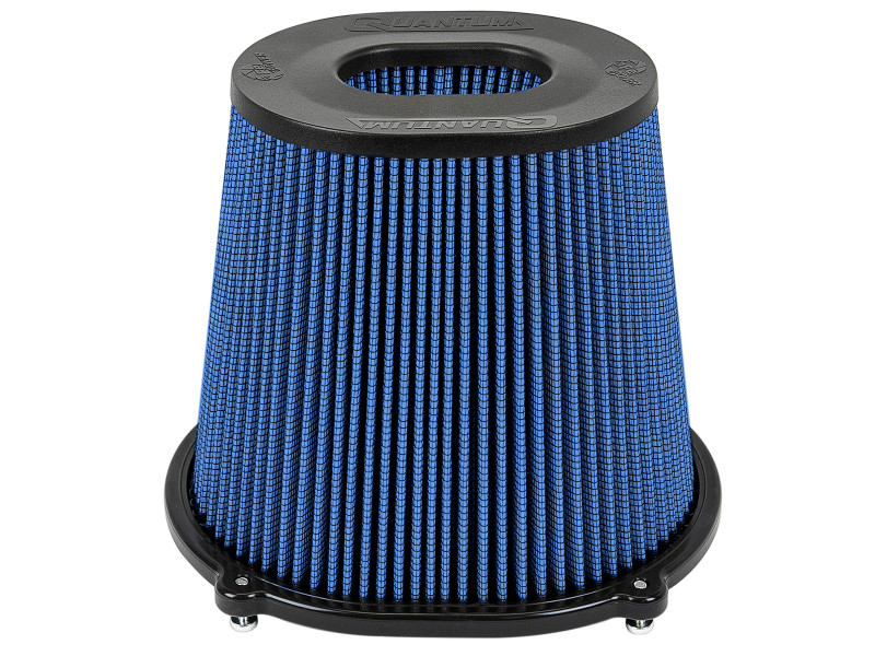 aFe Quantum Pro-5 R Air Filter Inverted Top - 5in Flange x 8in Height - Oiled P5R - 23-91132