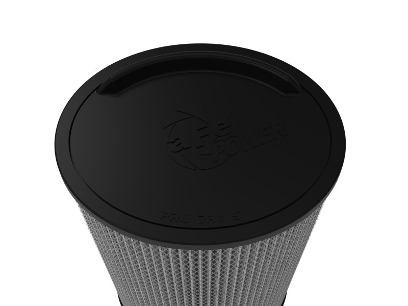 aFe Magnum FLOW Pro DRY S Air Filter (6.75x5)in F x (9.25x7.5)in B x (7.75x6)in T x 18in H - 24-90202D
