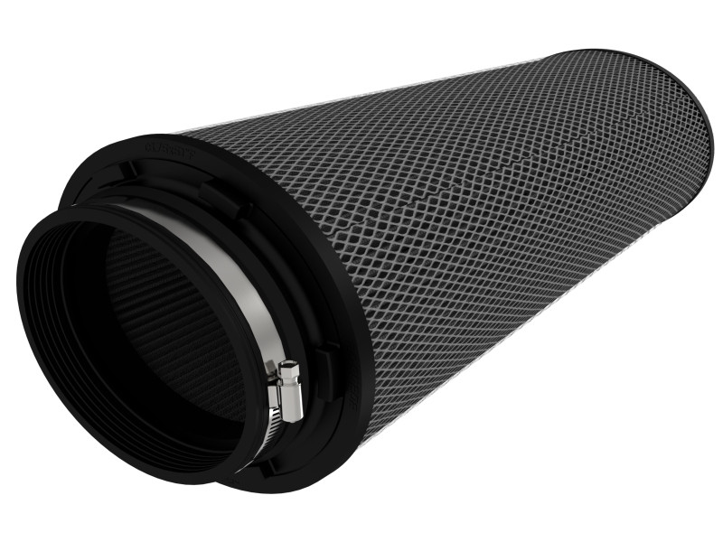 aFe POWER Magnum FLOW Blk Pro 5R Air Filter 6.75x5in Flange x 9.25x7.5 Base x 7.75x6 Top x 18 Height - 24-90202K