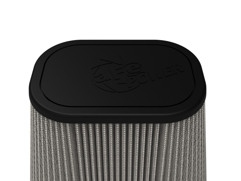 aFe Magnum FLOW Universal Pro DRY S Air Filter (7.5x5.5)in F (9.25x7.25)in B x (6x4)in T x 9in H - 24-90204D
