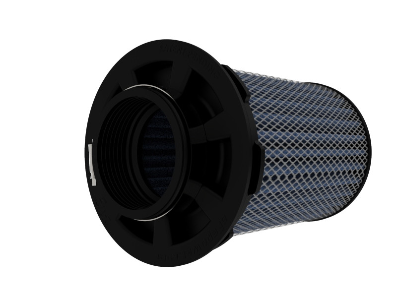 aFe MagnumFLOW Air Filter - Pro 5R 2.5 Inlet x 4.5in B x 4.5in T x 7in H (Inv) - 24-91151