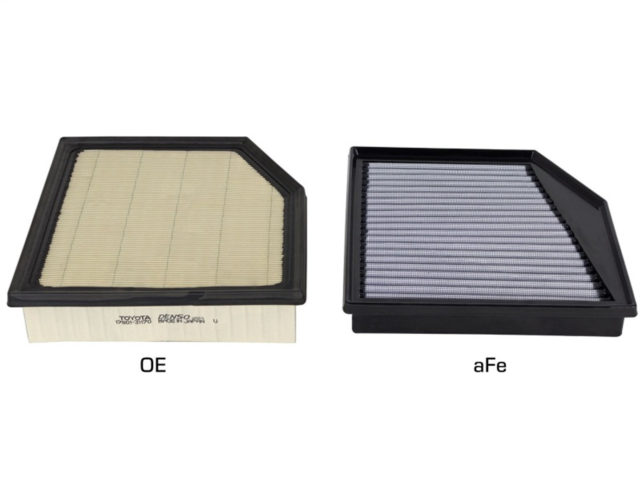 aFe MagnumFLOW OEM Replacement Air Filter PRO Dry S 14-15 Lexus IS 250/350 2.5L/3.5L V6 - 31-10261