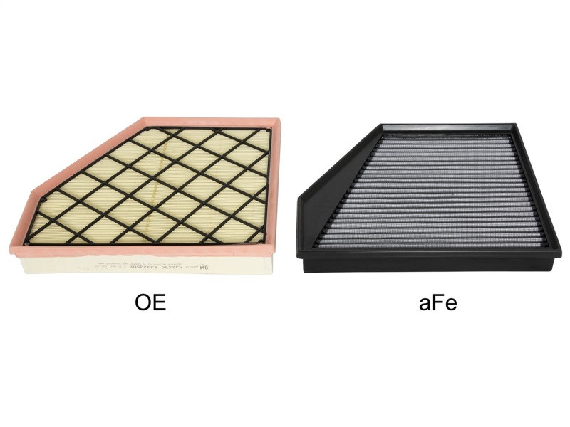 aFe Magnum FLOW Pro DRY S OE Replacement Filter 2016 Chevrolet Camaro SS V8 6.2L - 31-10268