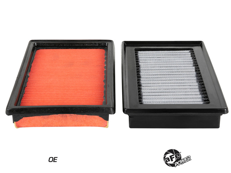 aFe Magnum FLOW Pro DRY S OE Replacement Filter (Pair) 14-19 Infiniti Q50 V6 3.5L/3.7L - 31-10273-MA