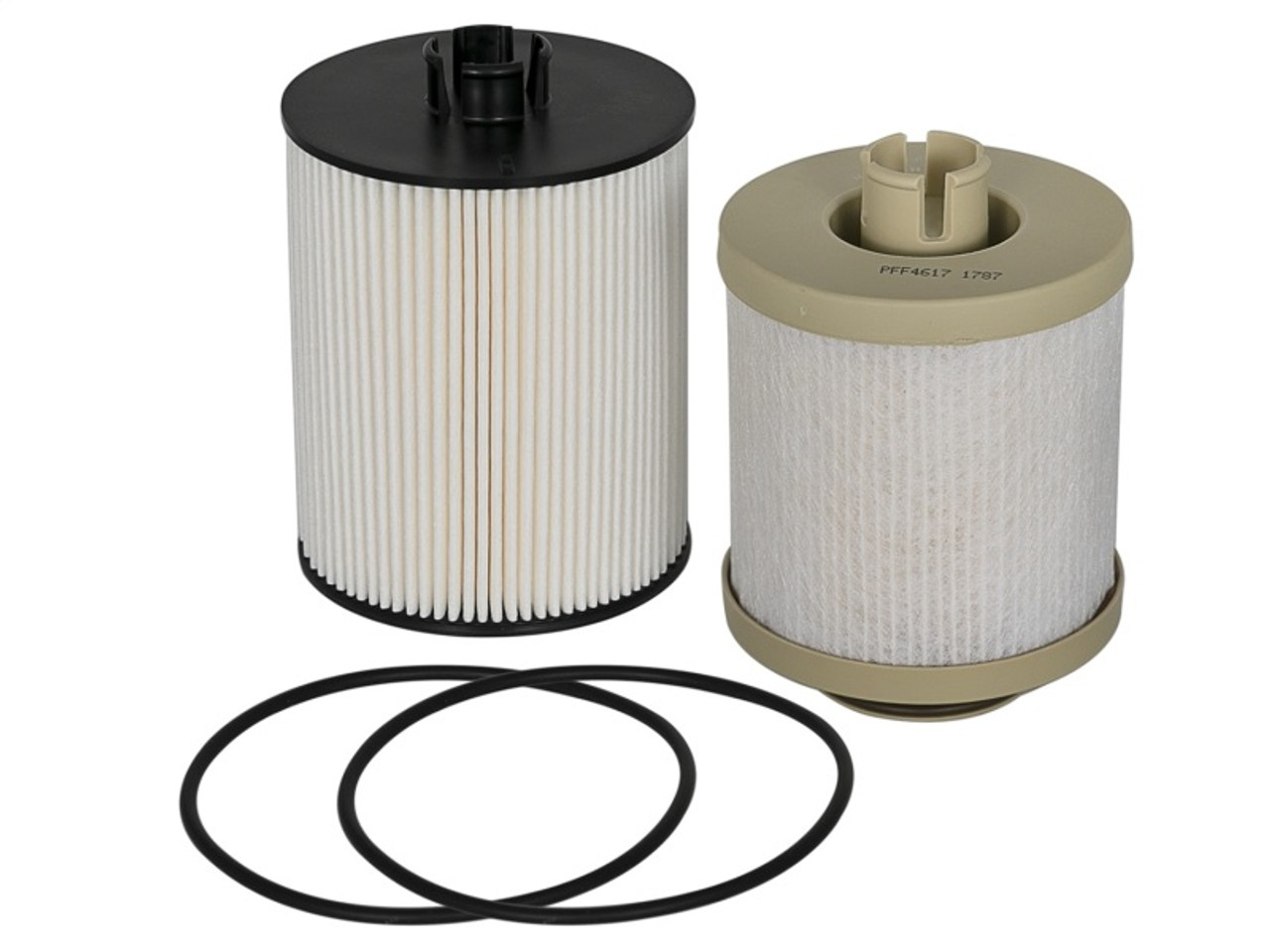aFe Pro GUARD D2 Fuel Filter 08-10 Ford Diesel Trucks V8 6.4L (td) (4 Pack) - 44-FF013-MB