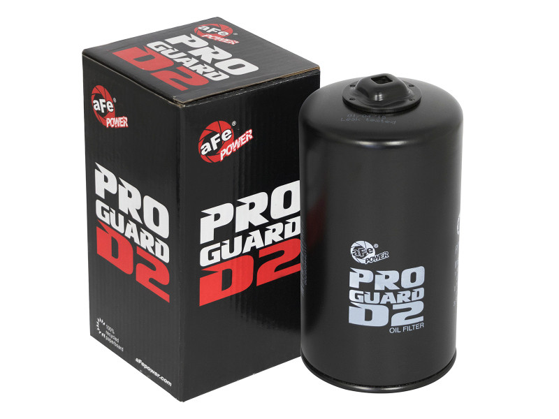 aFe ProGuard D2 Fluid Filters Oil F/F OIL Ford Diesel Trucks 94-03 V8-7.3L (td) - 44-LF004-MB